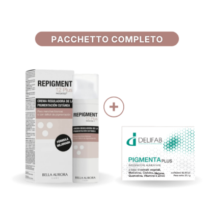 Repigment12Plus + Pigmenta Integratore